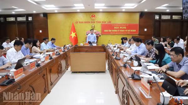 Quang cảnh hội nghị. (Ảnh: CÔNG LÝ)