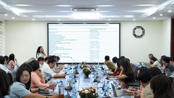 Hội thảo khoa học quốc gia “Xã hội học và Công tác xã hội trong kỷ nguyên số và phát triển bền vững”. (Ảnh: USSH)