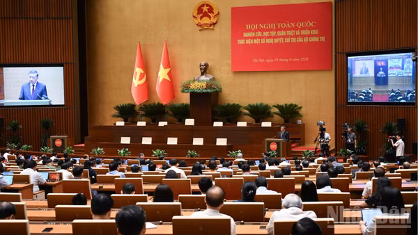 Quang cảnh Hội nghị. (Ảnh: TRẦN HẢI)