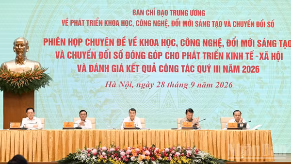 Thủ tướng Lê Minh Hưng chủ trì họp phiên họp Ban Chỉ đạo 57 chuyên đề phát triển kinh tế-xã hội.