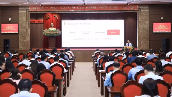 Quang cảnh hội nghị. (Ảnh: Thái Quang)