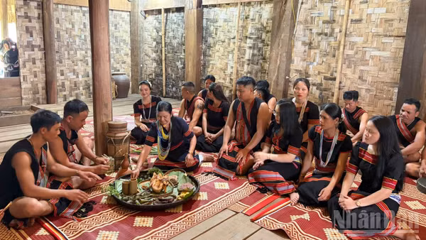 Giới thiệu văn hóa đồng bào Tây Nguyên tại Làng Văn hóa-Du lịch các dân tộc Việt Nam.