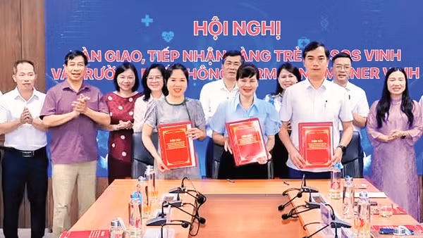 Trường phổ thông Hermann Gmeiner Vinh được tỉnh Nghệ An giao Sở Giáo dục và Đào tạo trực tiếp điều hành (Ảnh THÀNH CHUNG)