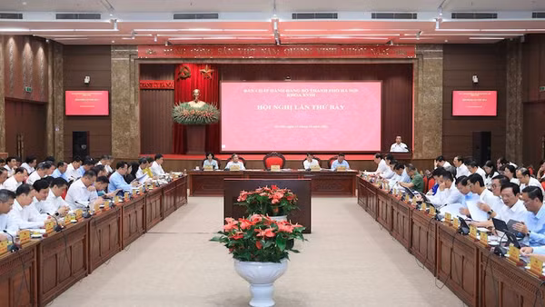 Quang cảnh hội nghị. (Ảnh: THÁI QUANG).