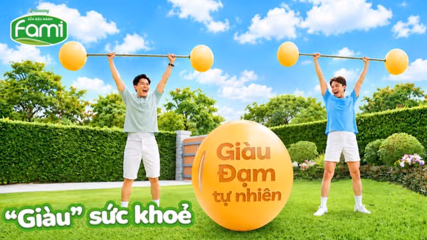 Ẩn bên trong “hạt vàng tự nhiên” là nguồn đạm lành dồi dào, góp phần làm nên giá trị dinh dưỡng nổi bật của đậu nành. (Nguồn ảnh: Vinasoy)
