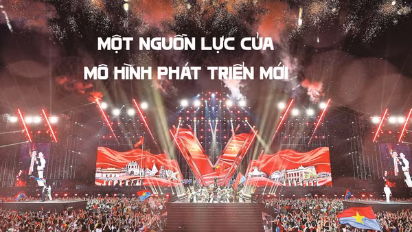 Chương trình nghệ thuật chính luận “Tổ Quốc Trong Tim” 2026 do Báo Nhân Dân tổ chức tại Thành phố Hồ Chí Minh. (Ảnh: THẾ ĐẠI)