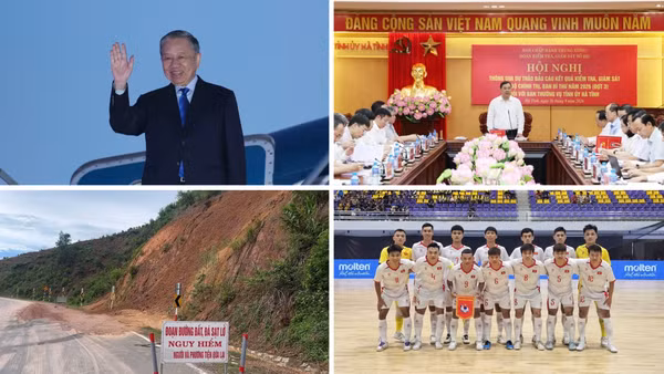 Tin nổi bật ngày 26/9: Tổng Bí thư, Chủ tịch nước Tô Lâm kết thúc tốt đẹp chuyến thăm cấp Nhà nước tới Canada; Futsal Việt Nam trở lại Top 20 thế giới