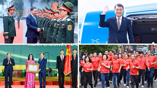 Tin nổi bật ngày 10/10: Tổng Bí thư, Chủ tịch nước Tô Lâm dự Lễ kỷ niệm 80 năm Ngày truyền thống lực lượng vũ trang Thủ đô; Phát động phong trào toàn dân tập luyện thể thao vì một Việt Nam khỏe mạnh