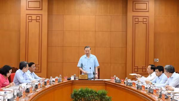 Tổng Bí thư, Chủ tịch nước Tô Lâm chủ trì cuộc làm việc về đánh giá các nguồn lực phát triển đất nước.