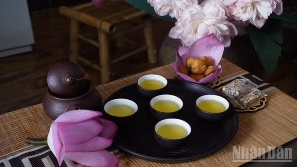 Hà Nội sẽ giới thiệu nhiều đồ uống đặc sắc, nổi bật trong đó có trà sen Tây Hồ.