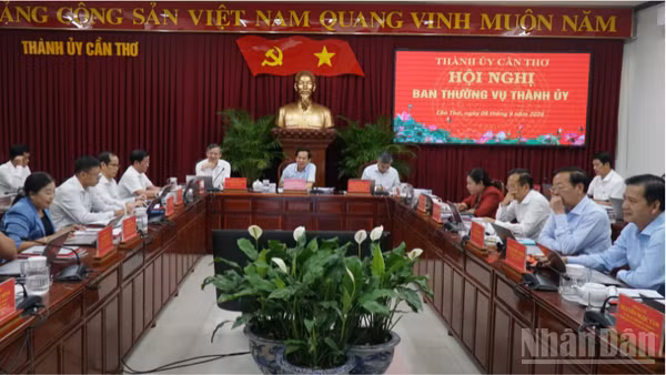 Quang cảnh hội nghị. (Ảnh: THANH TÂM)