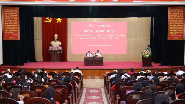 Quang cảnh hội nghị .(Ảnh: HÀ NAM)