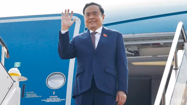 Chủ tịch Quốc hội Trần Thanh Mẫn kết thúc tốt đẹp chuyến thăm chính thức Trung Quốc. (Ảnh: TTXVN)