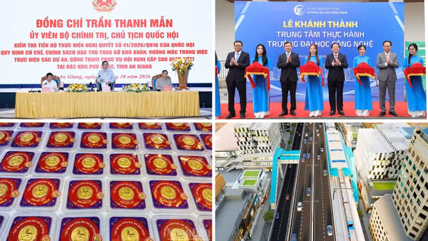 Tin nổi bật ngày 25/10: Chủ tịch Quốc hội kiểm tra tiến độ các công trình dự án phục vụ Hội nghị cấp cao APEC; Đẩy mạnh giải phóng mặt bằng, sớm khởi công 3 tuyến Metro