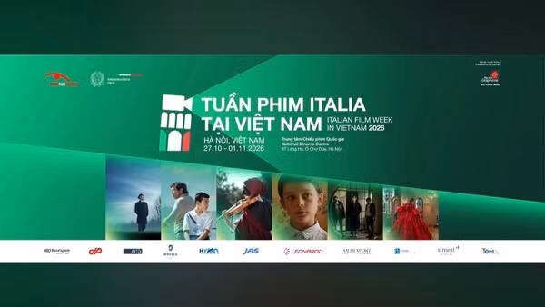 Tuần phim Italia tại Việt Nam 2026 diễn ra từ 27/10 đến 1/11. (Ảnh: Italia Film Week in Vietnam)