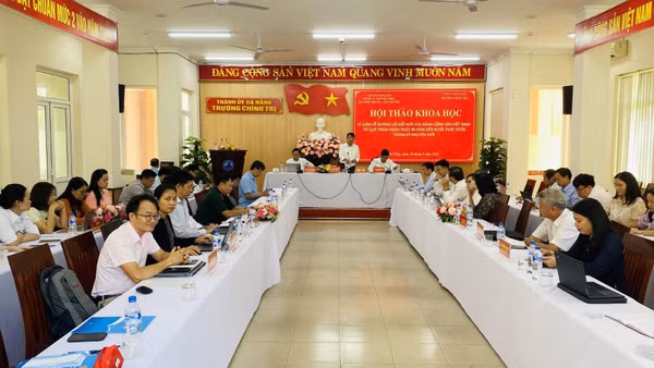 Quang cảnh hội thảo. (Ảnh: TẤN TOÀN)