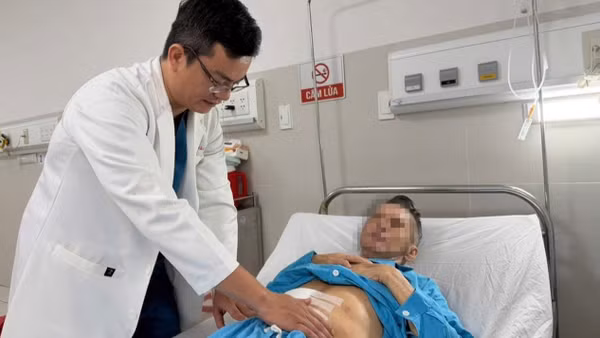 Hiện sức khỏe bệnh nhân đã qua cơn nguy kịch. (Ảnh: Bệnh viện cung cấp)