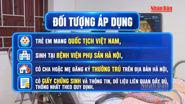 [Video] Hà Nội thí điểm hỗ trợ đăng ký khai sinh ngay tại bệnh viện