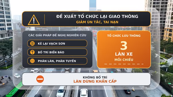 [Video] Đề xuất bỏ làn dừng xe khẩn cấp trên đường Vành đai 3 Hà Nội