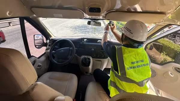 Hiệu chỉnh hệ thống trước khi khảo sát thực địa.