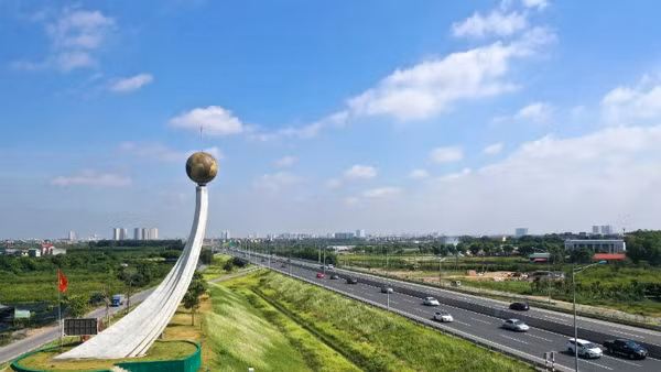 Cao tốc Hà Nội-Hải Phòng. 