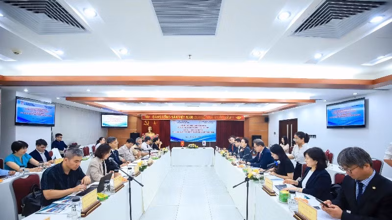 "Hôn nhân có yếu tố nước ngoài" là chủ đề chính của lần làm việc thứ 15 giữa hai bên. (Ảnh: Hội Luật gia Việt Nam) 