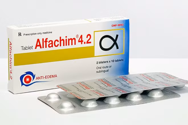 Một lô thuốc Alfachim 4.2 do Công ty cổ phần dược phẩm Cửu Long sản xuất buộc phải thu hồi trên toàn quốc. (Ảnh: Dược phẩm Cửu Long)
