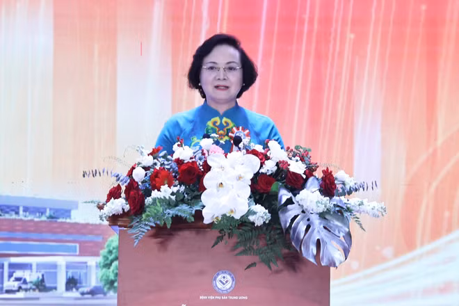 Phó Thủ tướng Phạm Thị Thanh Trà chia sẻ tại buổi lễ. (Ảnh: chinhphu.vn/Thu Giang)