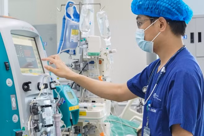 Hai bệnh nhi không qua khỏi do đuối nước. 
