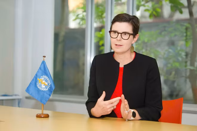 Tiến sĩ Angela Pratt, Trưởng Đại diện Tổ chức Y tế Thế giới tại Việt Nam đánh giá cao việc Việt Nam chủ động chuẩn bị ứng phó nguy cơ dịch Ebola.
