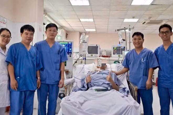 Bệnh nhân đang dần bình phục.