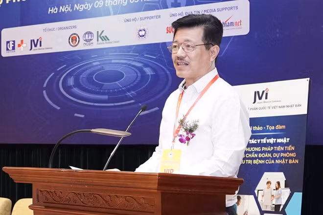Ông Vũ Mạnh Cường, Giám đốc Trung tâm Truyền thông-Giáo dục Sức khỏe Trung ương (Bộ Y tế) sẽ chia sẻ tại hội thảo. 
