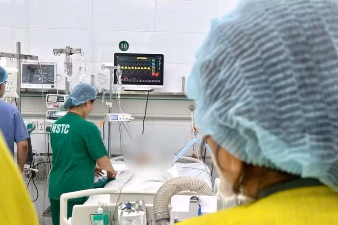 Gia đình đã thực hiện di nguyện hiến tạng của em để cứu sống nhiều người khác. 