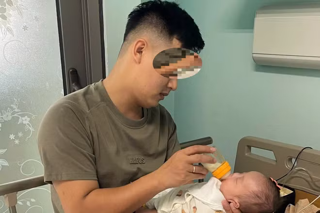 Em bé đã trải qua 72 ngày giành giật sự sống. (Ảnh: BVCC)