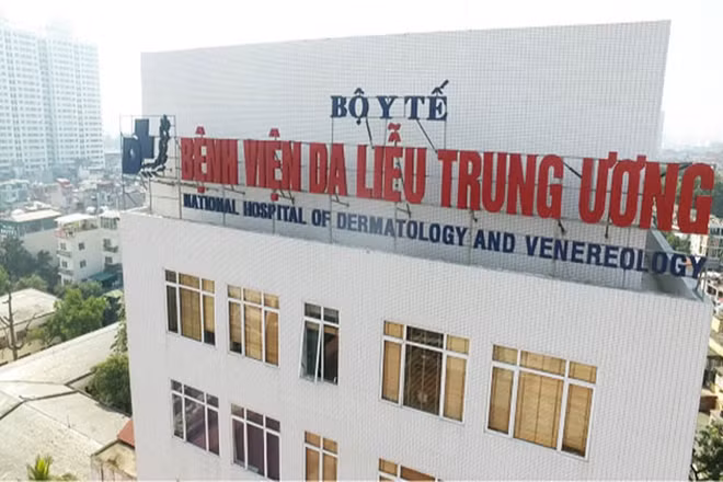 Bệnh viện Da liễu Trung ương.