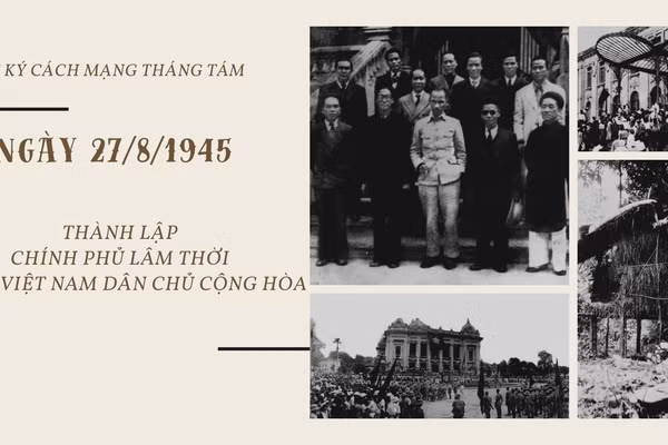 Chính phủ lâm thời nước Việt Nam Dân chủ Cộng hòa thành lập trên cơ sở cải tổ của Ủy ban Dân tộc giải phóng Việt Nam.
