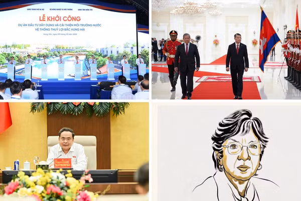 Tin nổi bật ngày 9/10: Cải thiện môi trường nước hệ thống thủy lợi Bắc Hưng Hải; Thủ tướng bắt đầu chuyến thăm chính thức Campuchia