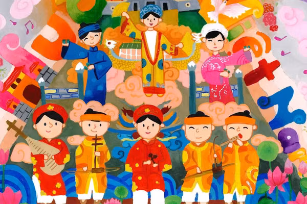 Tác phẩm “Huế - Một thoáng cố đô”.