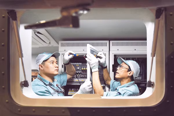 Hoàn thiện sản phẩm tại Tập đoàn Viettel.(Ảnh TRẦN HẢI)