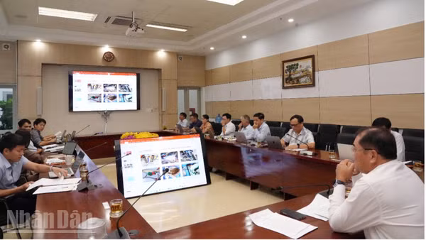 Quang cảnh buổi xét duyệt sáng kiến đợt 2 năm 2026 tại Công ty Thủy điện Sông Bung. (Ảnh: THANH TÂM)