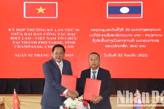 Hai bên ký kết phương hướng hợp tác giai đoạn 2025-2026. (Ảnh: HẢI TIẾN)