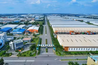 Một góc Khu công nghiệp Việt Nam-Singapore 2 (VSIP 2) tại Thành phố Hồ Chí Minh. 