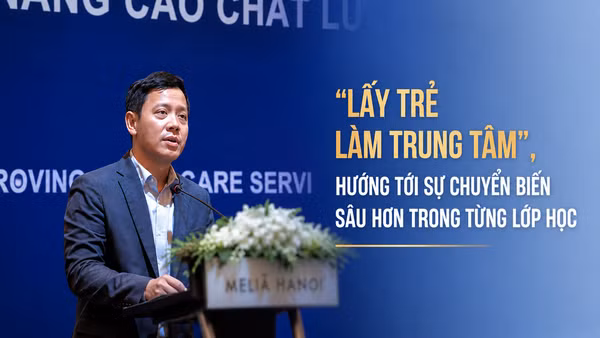 Giáo sư, Tiến sĩ Lê Anh Vinh, Viện trưởng Viện Khoa học giáo dục Việt Nam, Chủ tịch Hội đồng xây dựng Chương trình giáo dục mầm non mới.