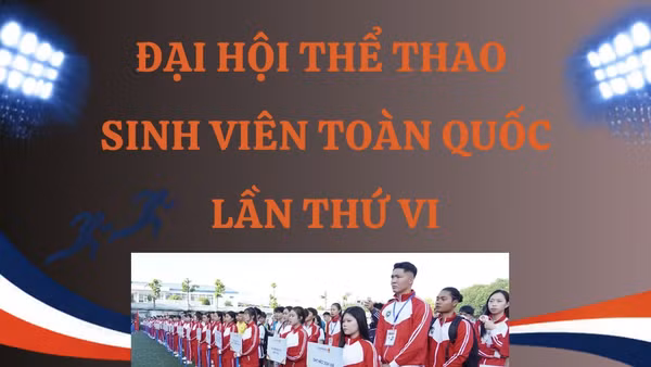 [Infographic] Đại hội Thể thao sinh viên toàn quốc lần thứ VI năm 2026