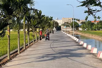 (Ảnh minh họa: Diện mạo nông thôn Nam Định hôm nay)