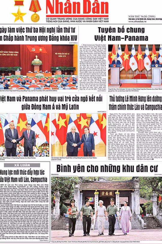 Báo Nhân Dân số 25891