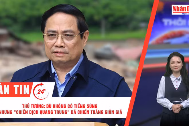 [Video] Thời sự 24h ngày 16/1/2026: Thủ tướng: Dù không có tiếng súng nhưng "chiến dịch Quang Trung" đã chiến thắng giòn giã