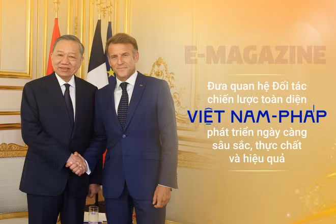 Đưa quan hệ Đối tác chiến lược toàn diện Việt Nam-Pháp phát triển ngày càng sâu sắc, thực chất và hiệu quả