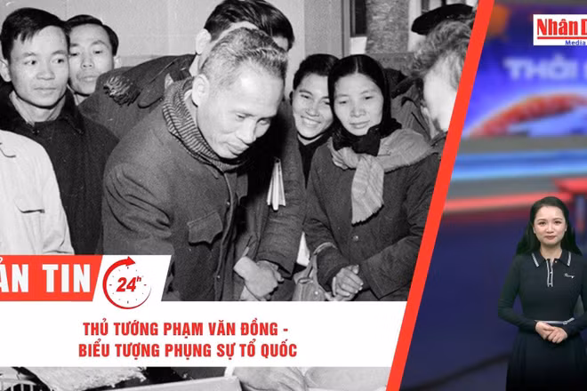 [Video] Thời sự 24h ngày 1/3/2026: Thủ tướng Phạm Văn Đồng - Biểu tượng phụng sự Tổ quốc