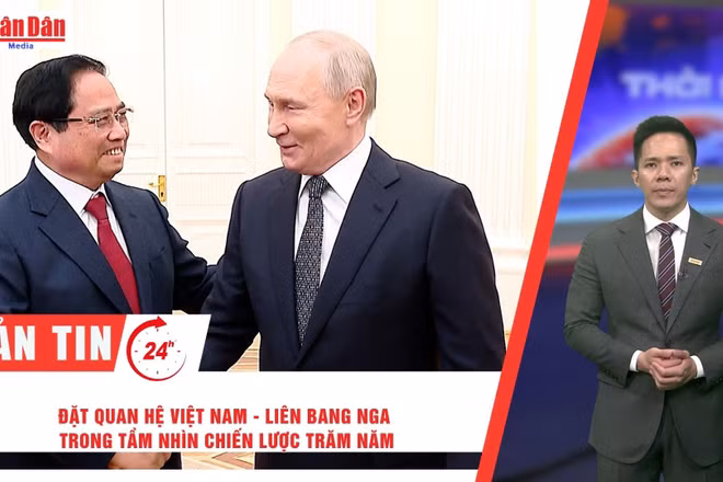 [Video] Thời sự 24h ngày 26/3/2026: Đặt quan hệ Việt Nam - Liên bang Nga trong tầm nhìn chiến lược trăm năm
